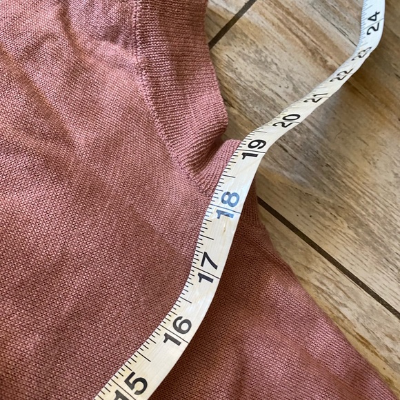 Loft ruffle collar sweater, Dusty rose/pink, Medium - Picture 2 of 5